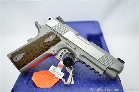 1911 Colt Commander Rail Gun 45 Acp Talo Abide Armory