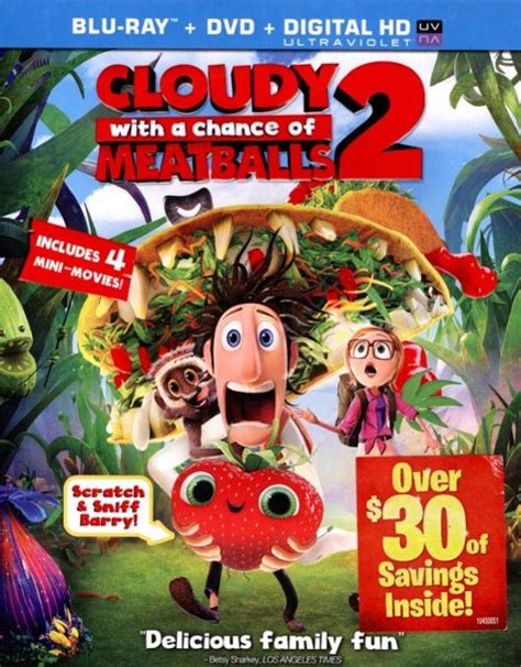 Cloudy With A Chance Of Meatballs 2 2 Discs Includes Digital Copy