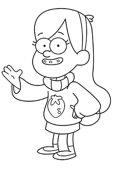 Desenhos De Mabel De Gravity Falls Para Colorir E Imprimir ColorirOnline Com