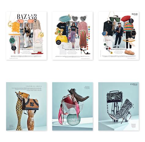 Layouts For Harpers Bazaar On Behance