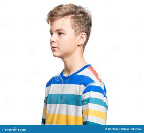 Emotional Portrait Of Teen Boy Stock Image Image Of Handsome