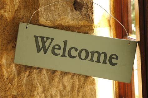 Provide A Warm Welcome With Our Handmade In Wales Sign From