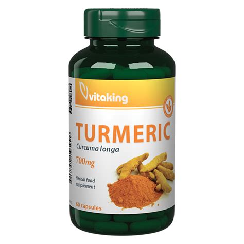 Turmeric Curcuma Longa 720 Mg 60 Veggie Capsules Vitaking