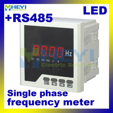 Led Digital Frequency Hz Meter Hy F Measuring 0~9999dc Or 45~65hz Ac