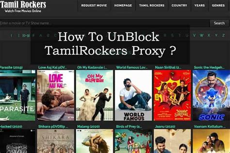 Tamilrockers Proxy Top 11 Mirror Sites In 2021 And How To Unblock It