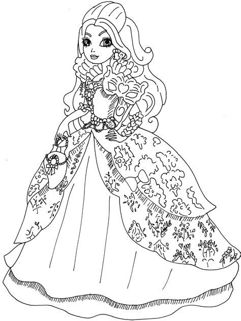 Coloring pages for children : Ever After High Coloring Pages Dragon Games at ...