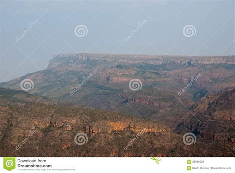 African Plateau Stock Image Image Of Lookout Cliff 55616029
