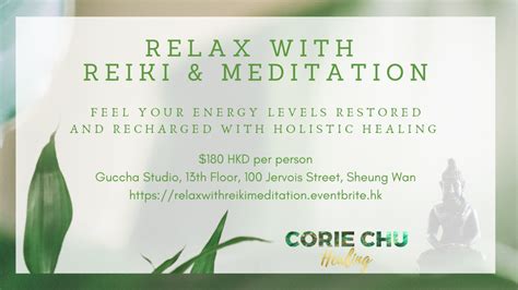 Relax With Reiki And Meditation Honeycombers Hong Kong