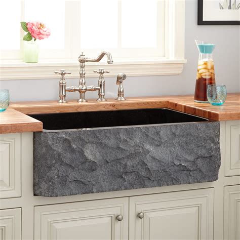 Reviews of the 12 best black kitchen sinks, plus 1 to avoid ❎. Decorative Farmhouse Sink | Signature Hardware