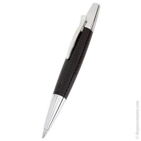 Ballpoint pen conic m black. Faber-Castell E-Motion Resin Ballpoint Pen