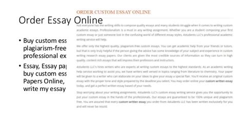 Order Custom Essay College Homework Help And Online Tutoring