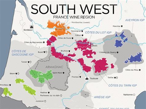 France Wine Region South West France Wine Wine Map Wine Folly