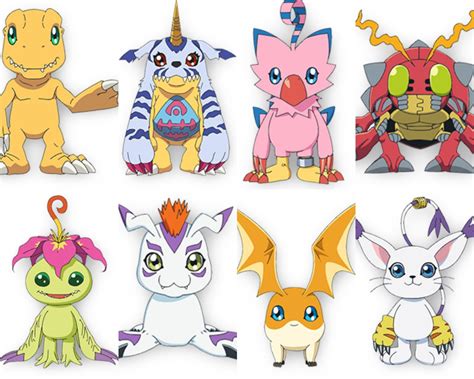 Original Digimon Evolutions