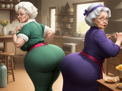 Best Ai Photo Granny Herself Big Booty Bending My XXX Hot Girl