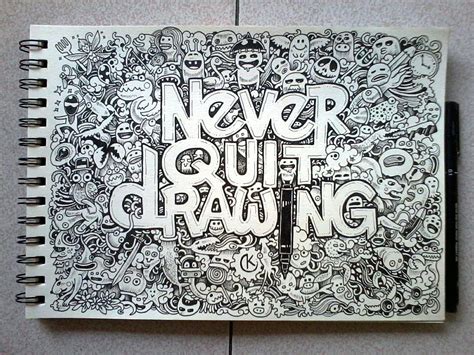 A Drawing On The Side Of A Building That Says Never Out Drawing