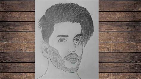 How Draw A Handsome Boy Step By Step Boy With Attitude Pencil Sketch