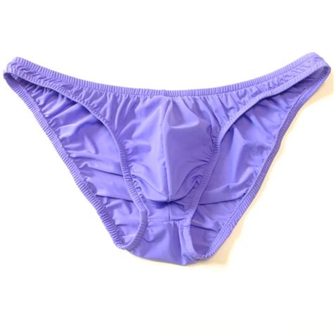 buy sexy briefs men s breathable ice silk panties underpants low waist male man