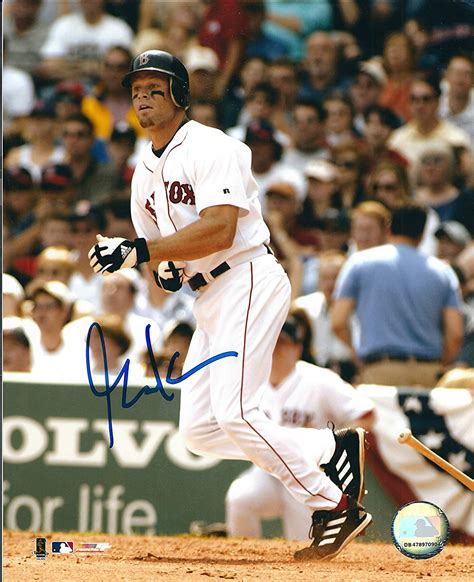 Autographed Gabe Kapler 8x10 Boston Red Sox Photo