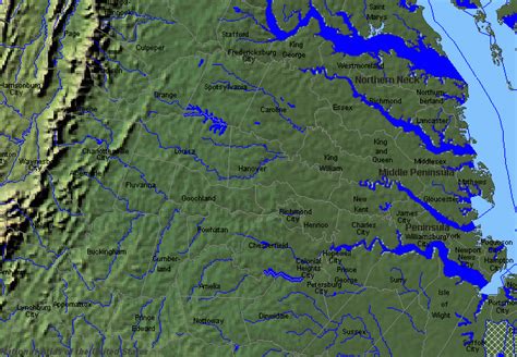 Find The Big Four Rivers Of The Coastal Plain