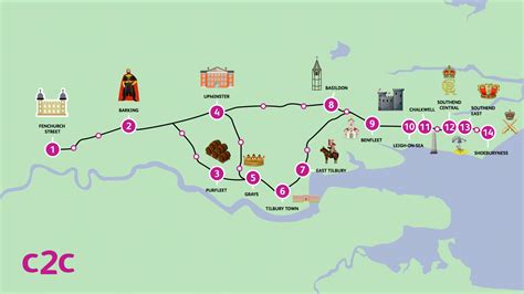 C2cs Royal Route Map For The Kings Coronation Trains Tofrom London