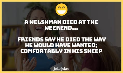 75 Welshman Jokes And Funny Puns Jokojokes