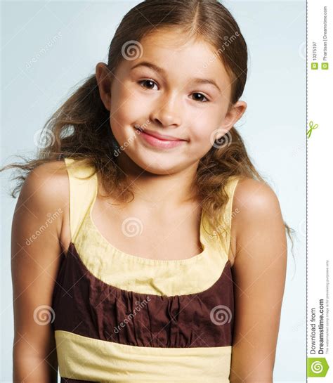 Cute Mixed Race Girl Stock Image Image Of Hispanic
