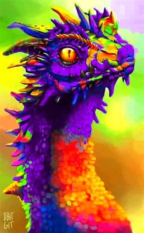 Dragon Colorful Dragon Art Color Art Dragon Art Cool Art