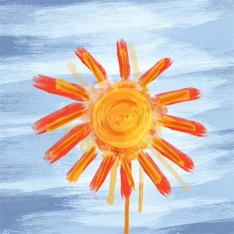 Sunshine Painting Art Print By Shadorma Society6