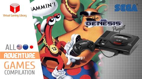 All Sega Genesis Mega Drive Adventure Games Compilation Every Game