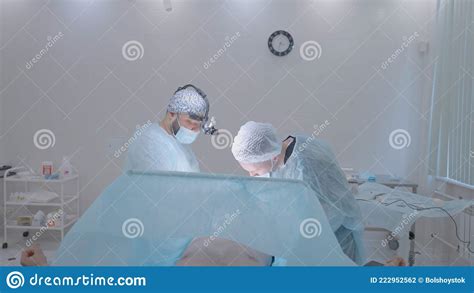 Operation Of Male Organ By Professional Surgeons Action Stock Photo