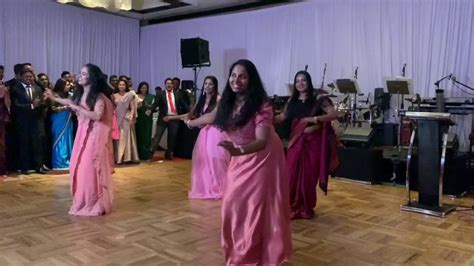 Surprise Wedding Dance By Cousins Eshana And Dinushika Youtube