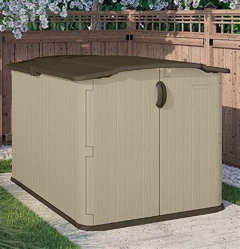 Low Height Shed Suncast Glidetop Shed Quality Plastic Sheds