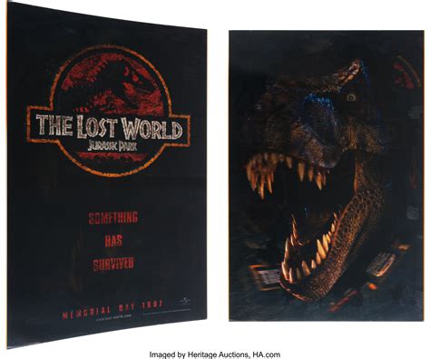 Jurassic Park Ii The Lost World Universal 1997 Lenticular 3 D