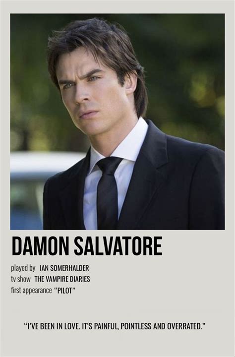 Damon Salvatore In 2021 Vampire Diaries Movie Vampire Diaries Poster