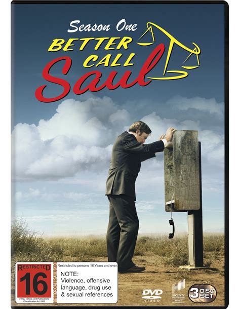 Better Call Saul Season 1 Dvd Buy Now At Mighty Ape Australia