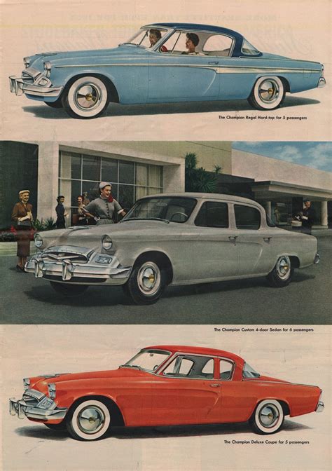1955 Studebaker Sales Brochure