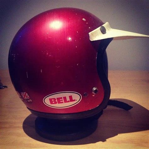 One of the most vital pieces of gear, motocross helmets do not have to be uncomfortable or ugly. Old School Bell Motocross Helmet | Motorcycle helmets ...