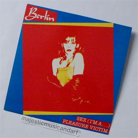 Beautiful Terri Nunn Berlin Sex Im A 1982 Og Pleasure Victim 12 Vinyl