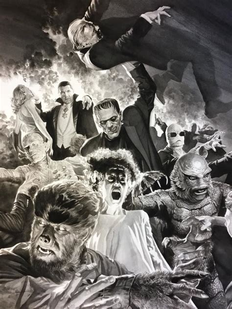 Classic Universal Monsters Get The Alex Ross Treatment