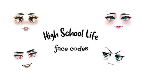 Roblox High School Life Face Codes Soulful Prod Beatsbyemzy Youtube