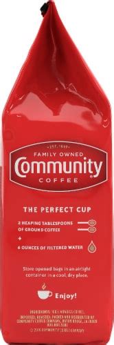 Community Coffee® 100 Colombia Medium Dark Roast Ground Coffee 12 Oz Kroger