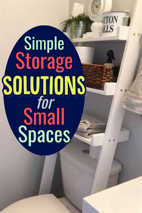 Small Space Living Creative Small Space Storage Solutions On A Budget