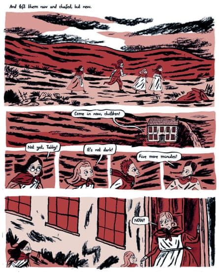 in a brontë fantasy world an extract from isabel greenberg s glass town comics and graphic
