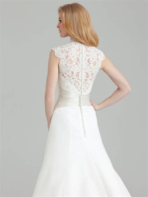 Affordable Lace Back Wedding Dresses