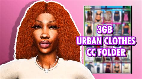 Sims 4 3gb Urban Clothes Cc Folder Download 2k Subs T Chile 😌