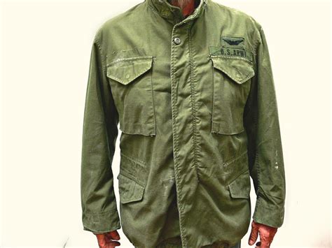Vintage Army Jacket Military Field Jacket Us Army M65