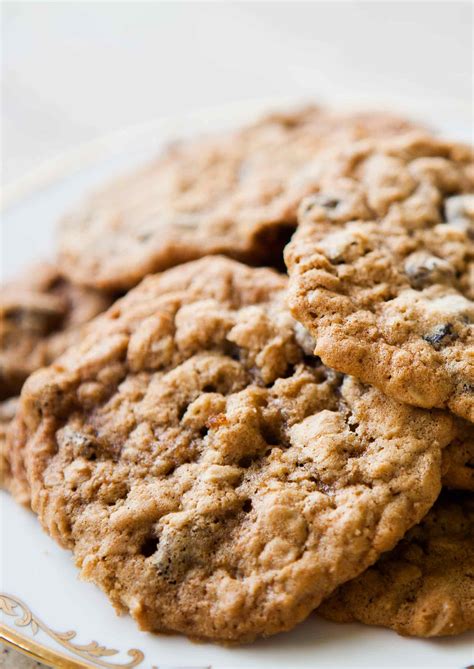 Her soft molasses cookies recipe, clipped from her hometown maine newspaper, the quoddy tides, made soft, thick, chewy cookies that she rolled and cut with a simple round biscuit cutter and sprinkled with sugar before baking. Oatmeal Raisin Cookies {Best Recipe Ever!} | HeyJud | Copy ...