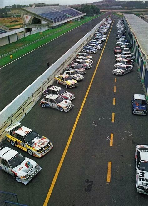 Group b 80.hamarkadako ralllietan erabili ziren autoak. Group B lineup in Rally Portugal 1986. | Cosas de coche ...