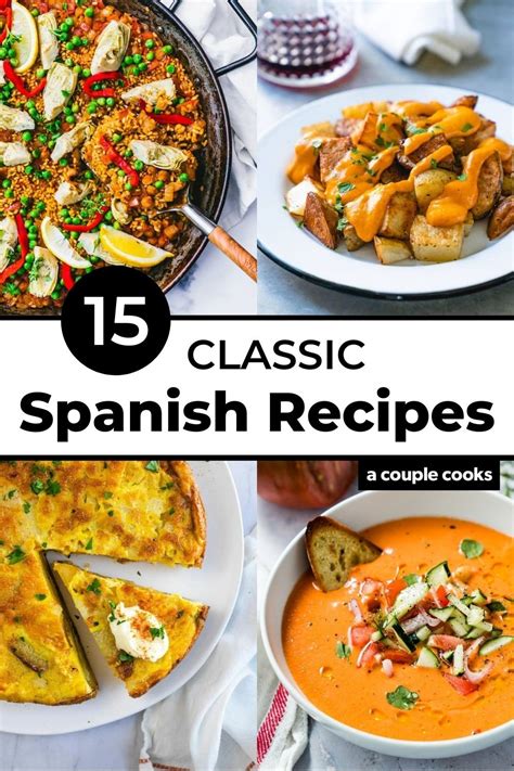 Classic Spanish Recipes A Couple Cooks
