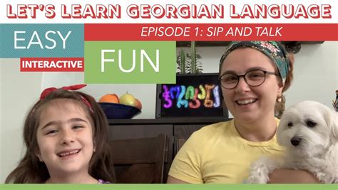 Learn Georgian Episode 1 Youtube
